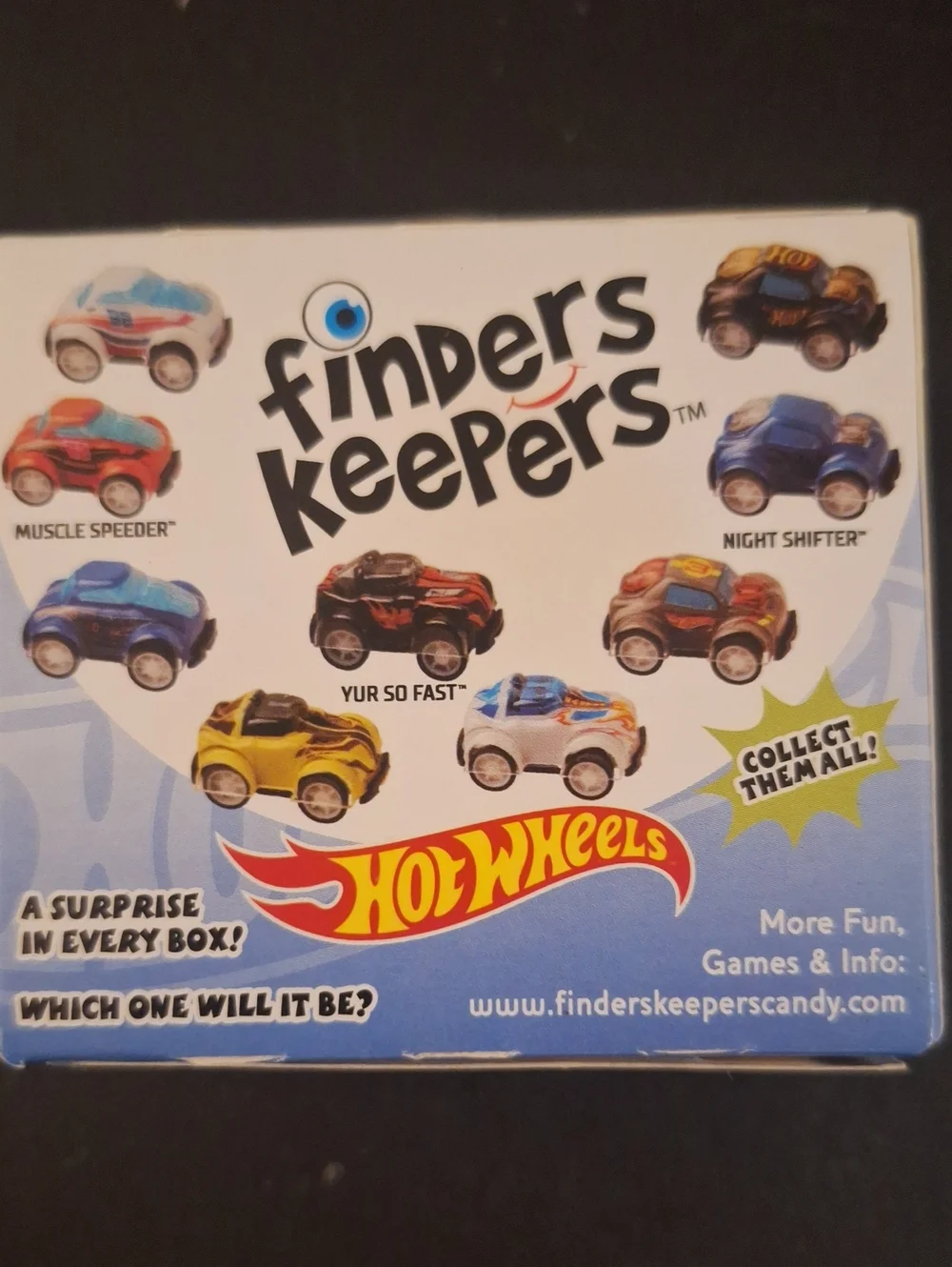 Finders Keepers Blue Hot Wheels Chocolatey Egg Surprise